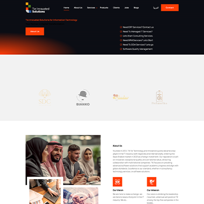 موقع رابطة الحلول الإبداعية لتقنية المعلومات