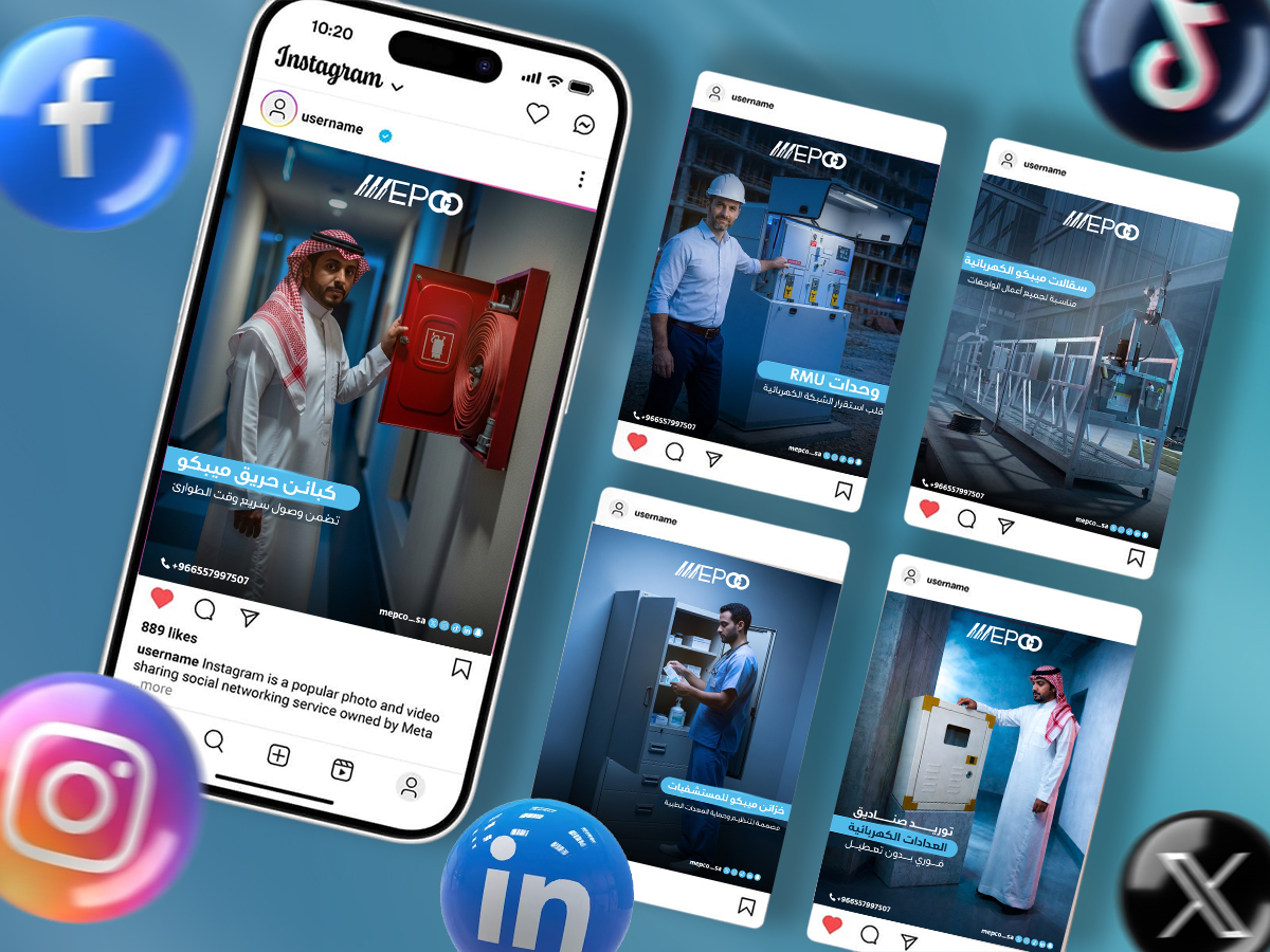 Design and digital marketing for Mebco