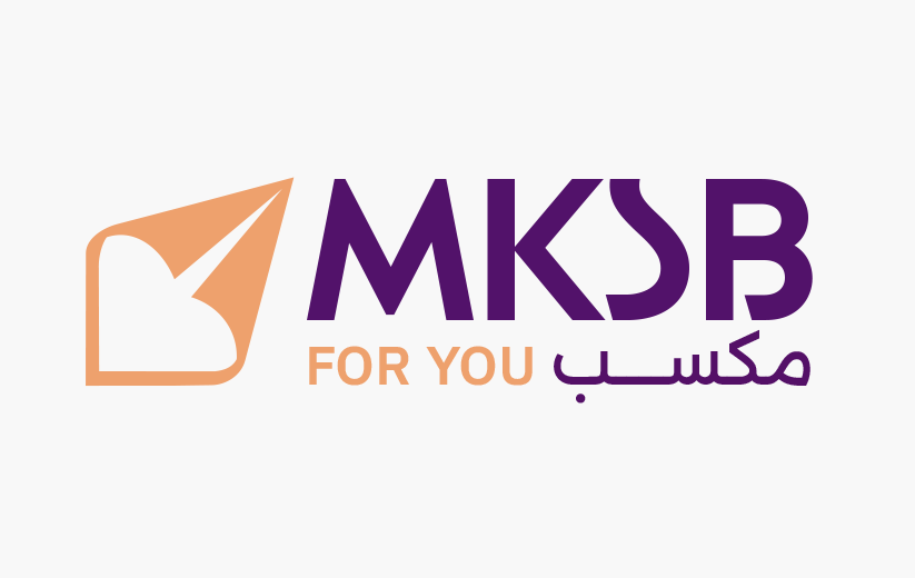 تصميم الشعار لتطبيق مكسب